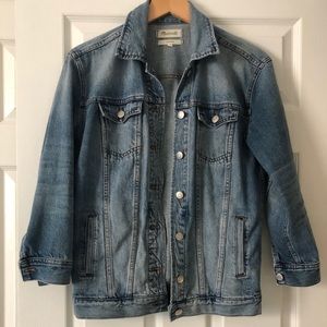 Madewell The Oversized Jean Jacket